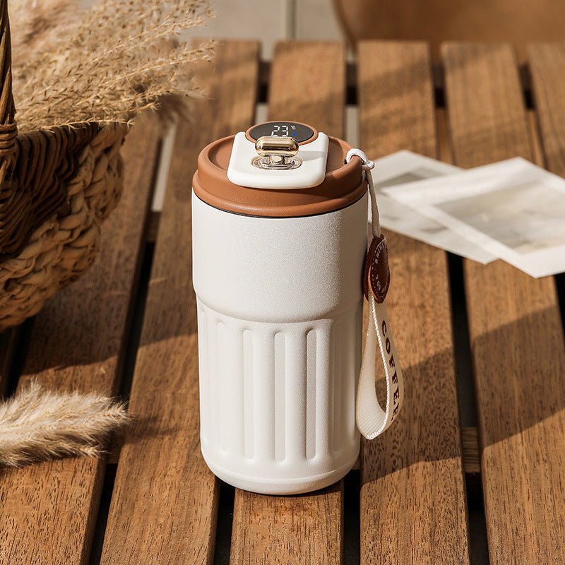 Double Wall Vacuum Insulated Coffee Cup - Keep Drinks Hot or Cold - Minihomy