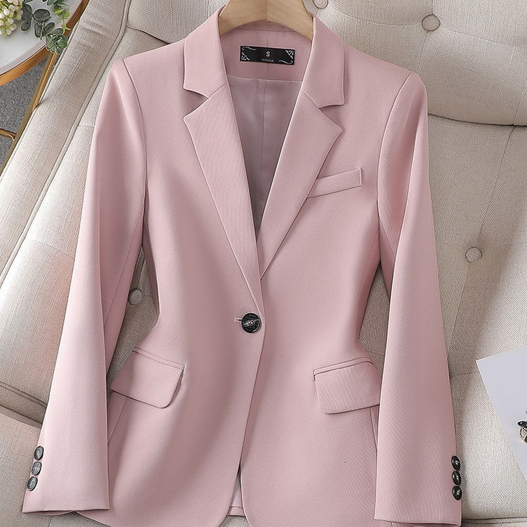 Women's Casual Long Sleeve Suit Jacket