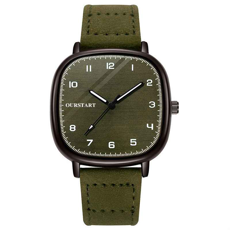 Casual Digital Exam Quartz Suede Belt Student Watch - Minihomy