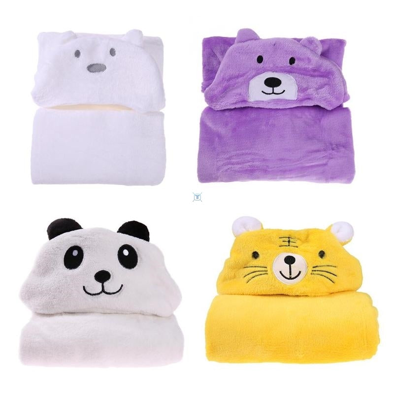 Hood Bath Towel For Kids Baby Bathrobe Cute Animal Towel: Wrap Your Little One in Cozy Comfort - Minihomy