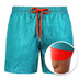 Men's Printed Beach Shorts Sports Double Layer Shorts Summer - Minihomy