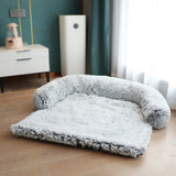 Soft Pet Mat Dog Bed Blanket Cushion Washable Rug for Couches & Cars - Plush Velvet, Removable & Warm