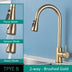 304 Stainless Steel Kitchen Pull-out Faucet - Minihomy