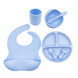 Baby Silicone Cup Spoon Cutlery Set - Minihomy