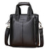 Men's Bag Shoulder Messenger Vertical Portable Briefcase - Minihomy