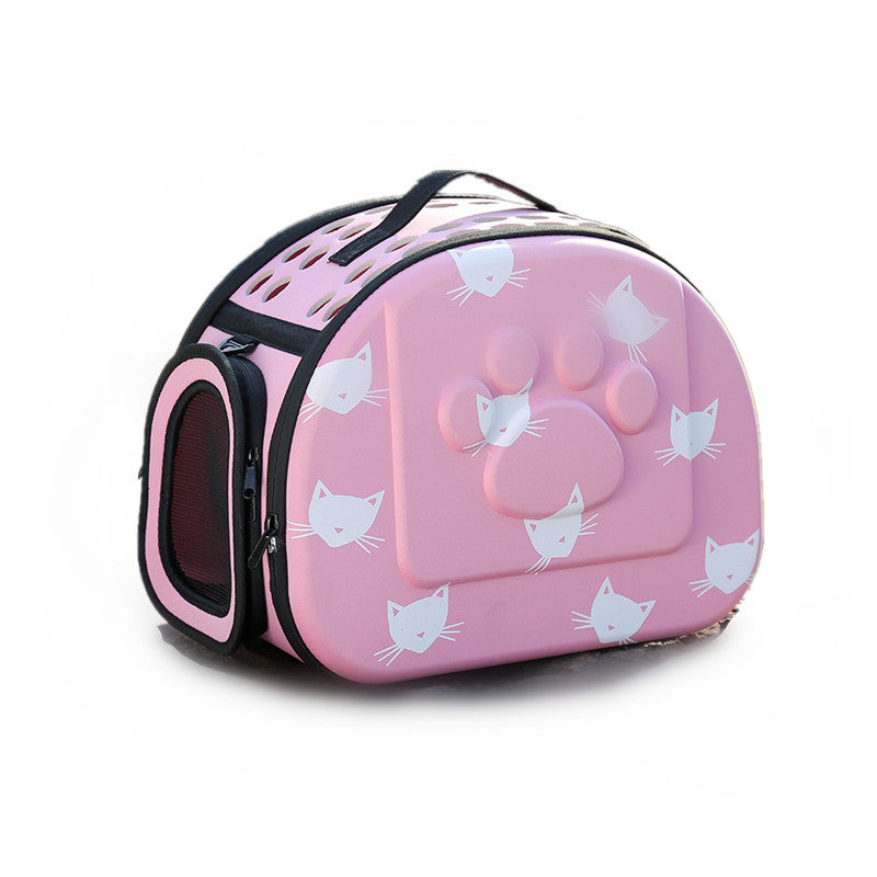 Breathable Portable Pet Bag Breathable Cat Bag Foldable Dog Cat Pet Outing Backpack - Minihomy