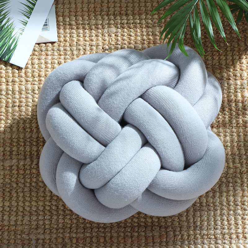 Sofa Pillow Office Nap Craft Pillow Knot Throw Pillow