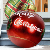 Christmas Ornament Ball Outdoor Inflatable Decorated Ball - Minihomy