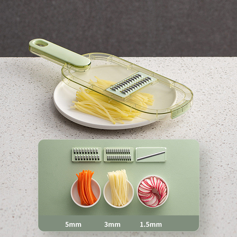 Shredded Vegetable Slicer Food Cutter Artifact Kitchen Multi-function Hand Rub