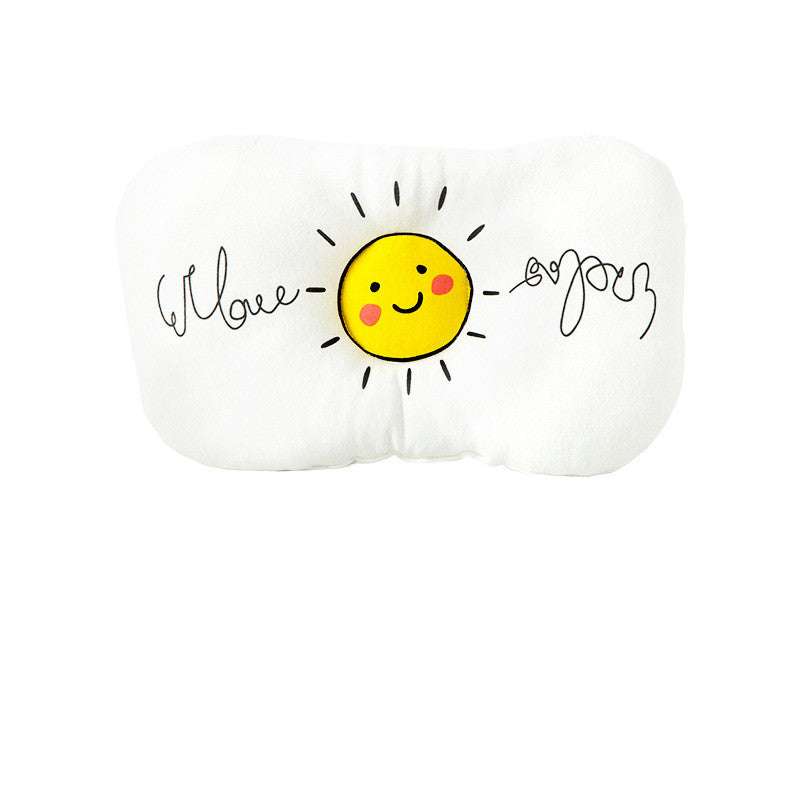 Bedding Baby Kids Pillow Anti Roll Sleeping Pillow Neck Head Baby Pillow - Minihomy