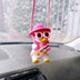 Pistol Cowboy Duck Car Rearview Mirror Pendant car Decoration - Minihomy