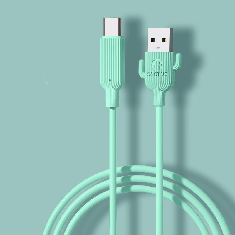 Creative And Simple Liquid Silicone Data Cable - Minihomy