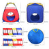 Kids Play House Indoor Outdoor Ocean Ball Pool Pit Game Tent Play Hut Easy Folding Girls Garden Kids Children Toy Tent - Minihomy