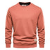 Men's Loose Round Neck Men's Sweater Solid Color Casual - Minihomy