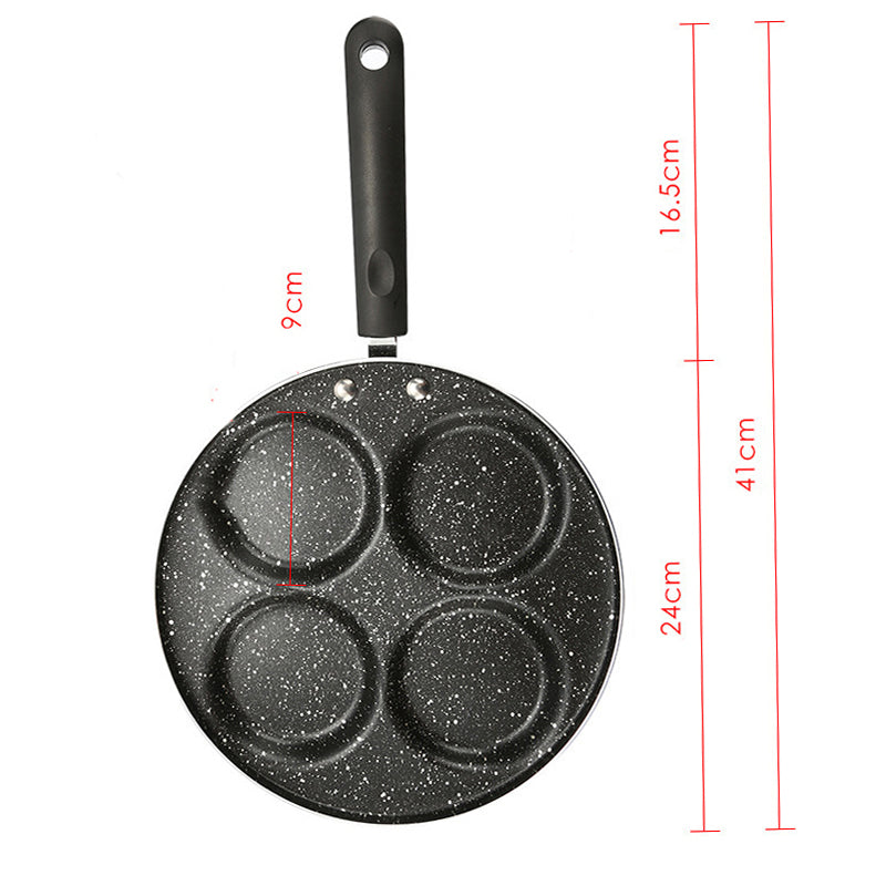 Non-stick Egg Dumpling Pan Breakfast Egg Burger Frying Pan - Minihomy