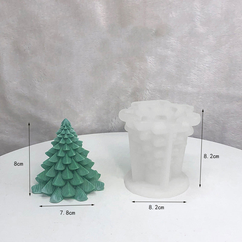 Christmas Scented Candle Silicone Diy Mold - Minihomy