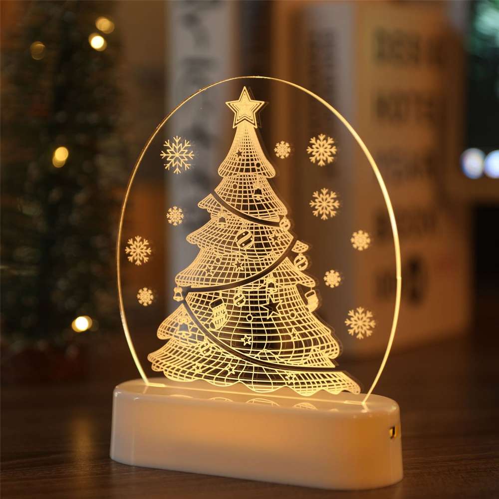 Christmas Bedside Night Light - Minihomy