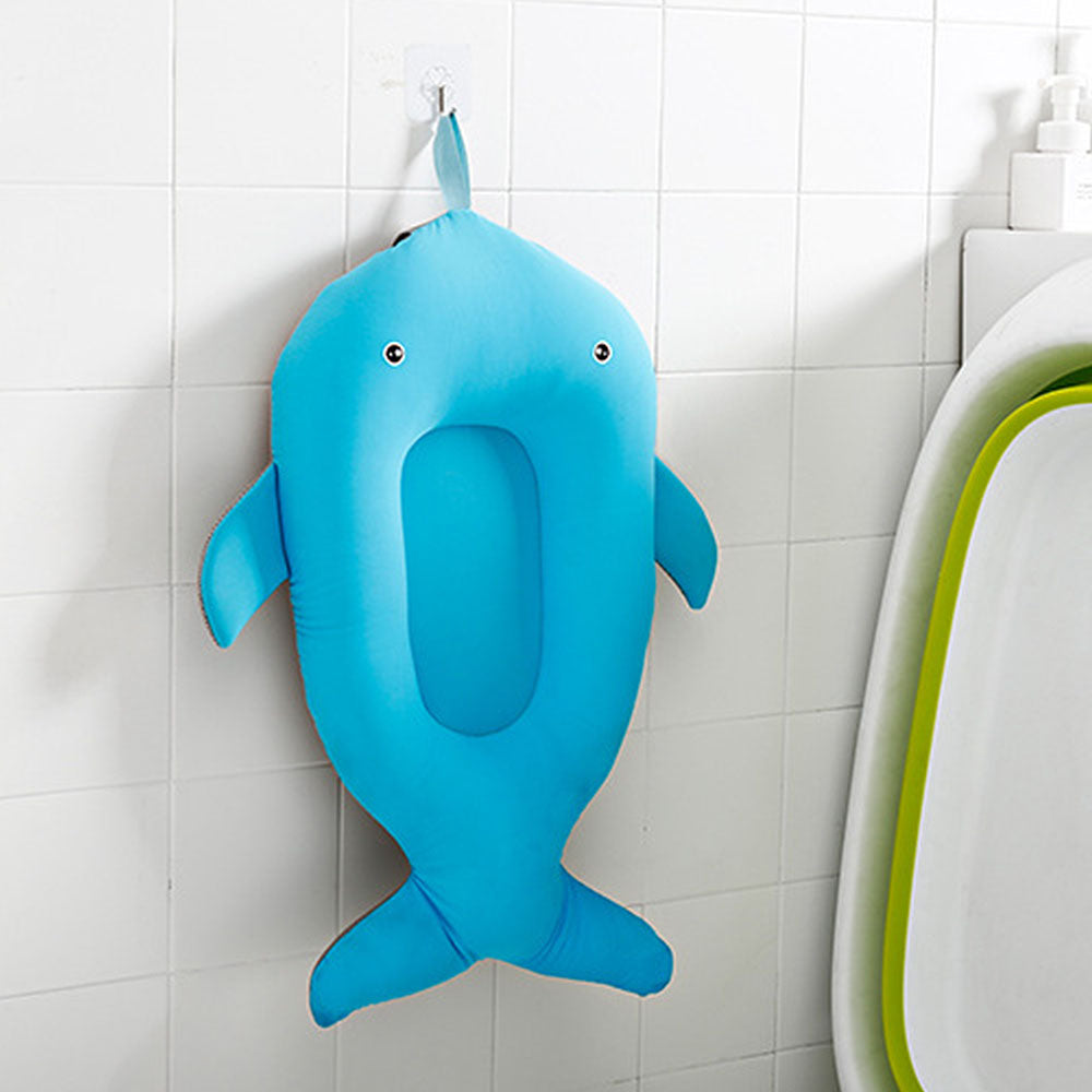 Whale-shaped bath mat