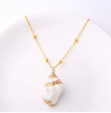 Phnom Penh Conch Shell Necklace - Minihomy