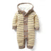 Newborn Baby Boys Girls Warm Romper Baby Winter Thick Climbing Clothes - Minihomy