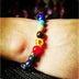 7 Colorful Agate Beaded Bracelet - Minihomy