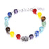 Universe Galaxy the Eight Planets Natural Stone Beads Bracelet Bangle