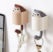 Squirrel Wall Hook Creative Home Decor Hooks Key Holders