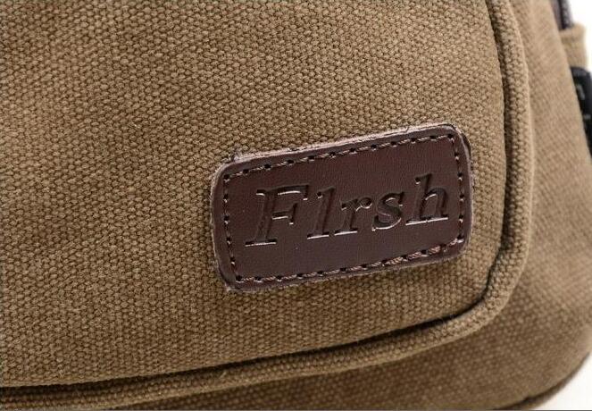 Leisure men's small boobs sports canvas multi-function outdoor slanting shoulder bag - Minihomy