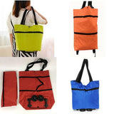 Foldable High Quality Tug Bag Shopping Cart - Minihomy