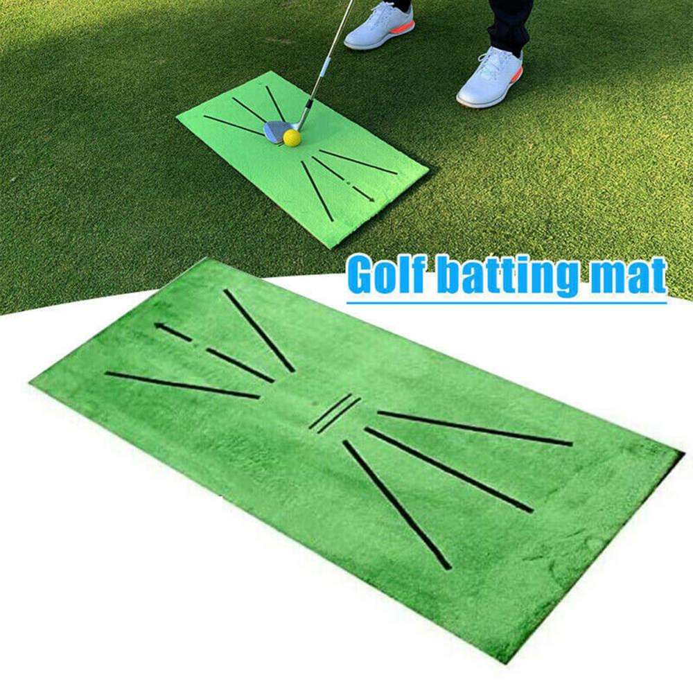 Golf Swing Hitting Mat Family Indoor Thickening Practice Mat - Minihomy