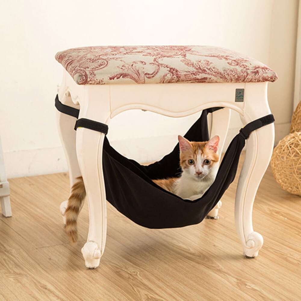 Cat Hammock Cat Bed Lounger Sofa Cushion - Detachable Hanging Chair - Minihomy