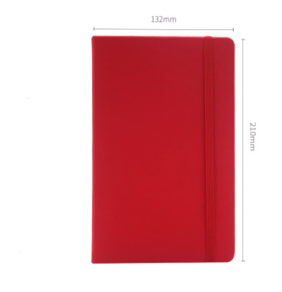 A5 tactile PU hardcover notebook - Minihomy