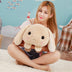 Lop rabbit pillow cartoon plush head rabbit - Minihomy