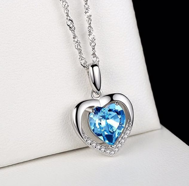 Silver Necklace For Lover