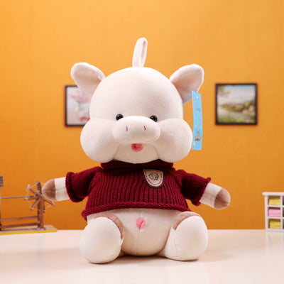 Sweater pig plush toy