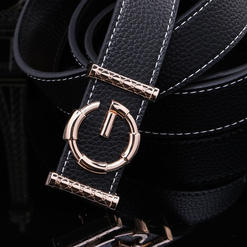 G buckle Ladies luxury belts - Minihomy