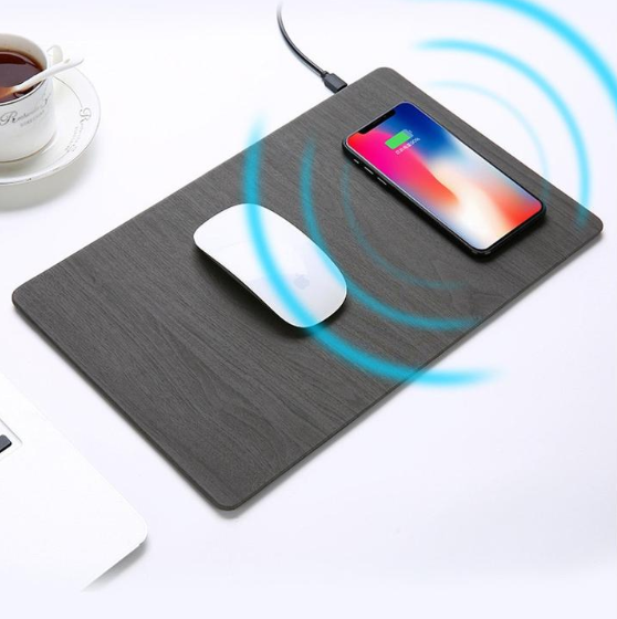 Wireless charger mouse pad all aluminum alloy