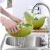 Double thickening drain  washing basket - Minihomy