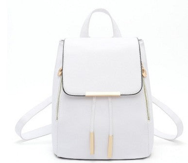 Women Backpack High Quality PU Leather Mochila Escolar School Bags For Teenagers Girls