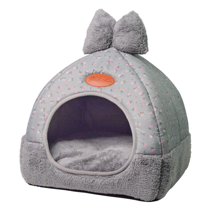 Cat House Closed Folding Cat Villa Teddy Pet Supplies - Minihomy