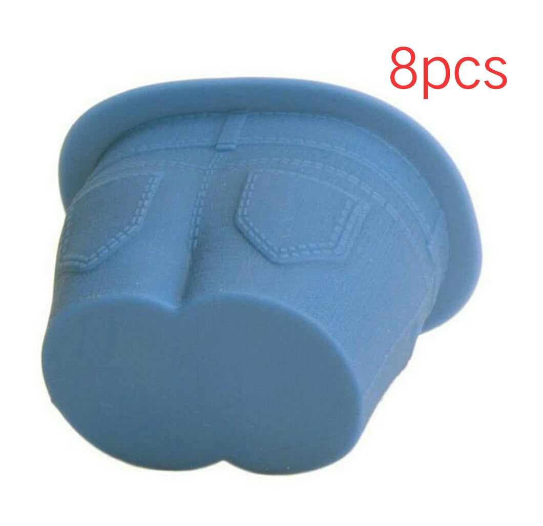 Creative Jeans Silicone Cake Mold Food Grade Muffin Tops Molds Cupcake Pudding Chocolate Ice DIY Baking Cups Moulds Tools HK114 - Minihomy