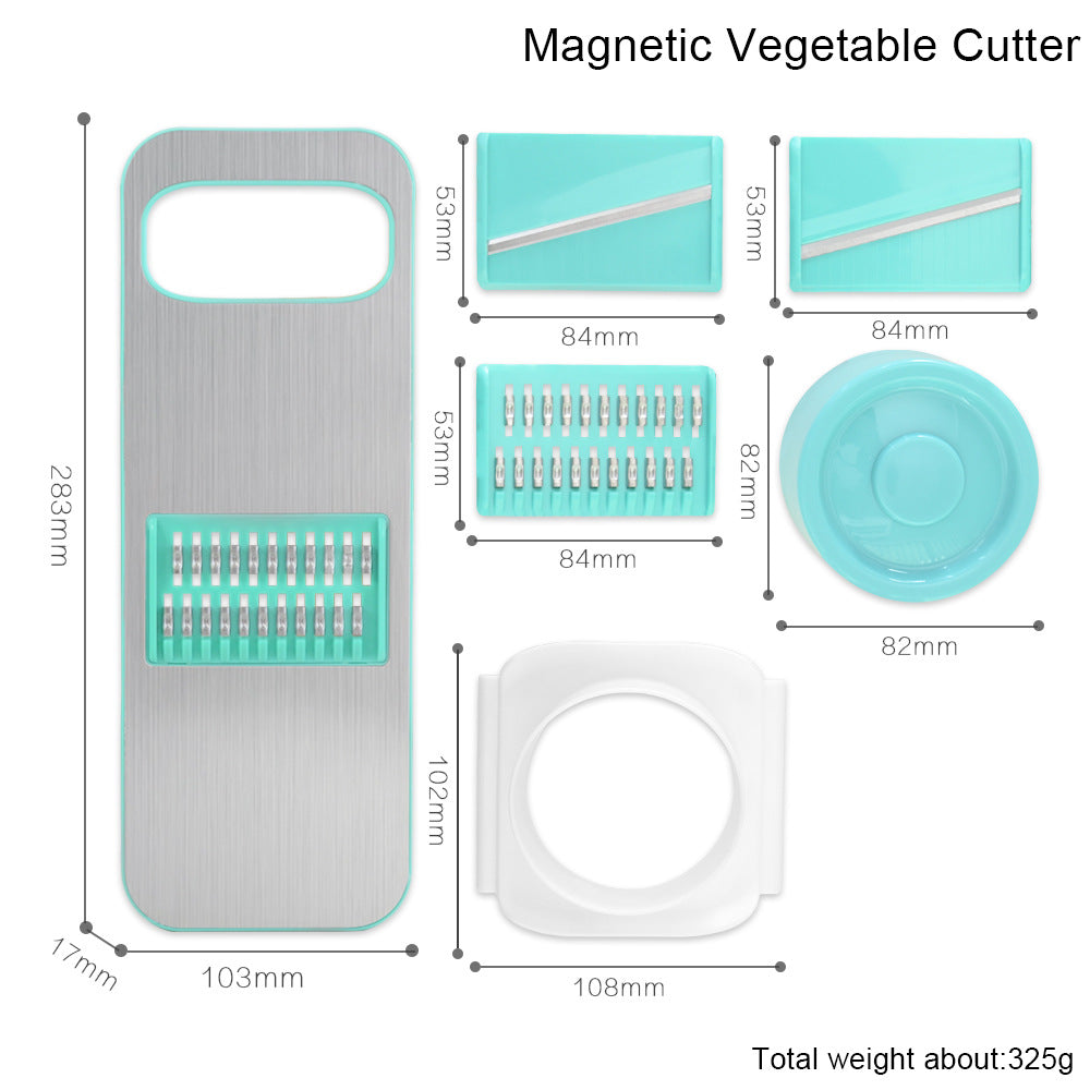 Multifunctional Vegetable Cutter Stainless Steel Kitchen Gadget Tool - Minihomy