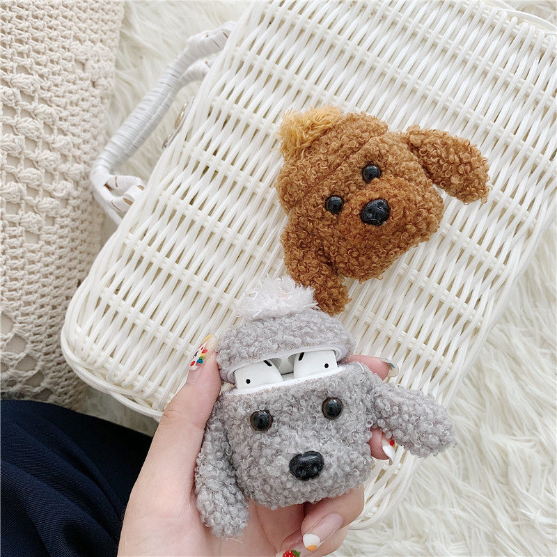 Cute Pets Teddy Dog Earphone Cases For Airpods Pro - Minihomy