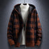 Men's Cardigan Trendy Jacket Plus Velvet Thicker Outer Wear - Minihomy