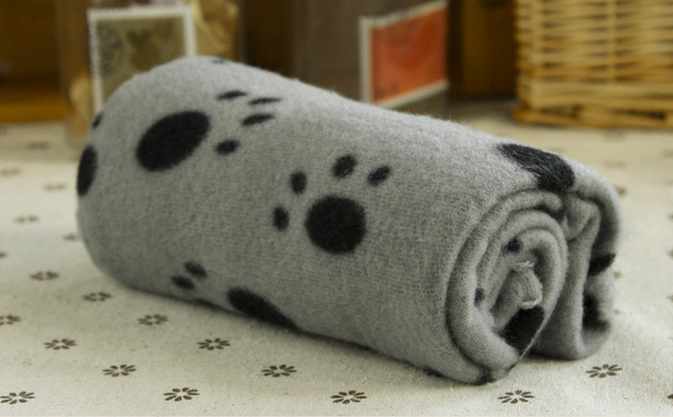 Dog Fleece Blanket Cat Litter Mat Puppy Soft Sleep Mat Lovely Mattress Cushion for Small Large Dogs Pet Supplie - Minihomy