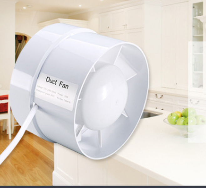 Laofang exhaust fan 4-inch exhaust fan moxib simulates exhaust fan with 100mm silent pressure - Minihomy