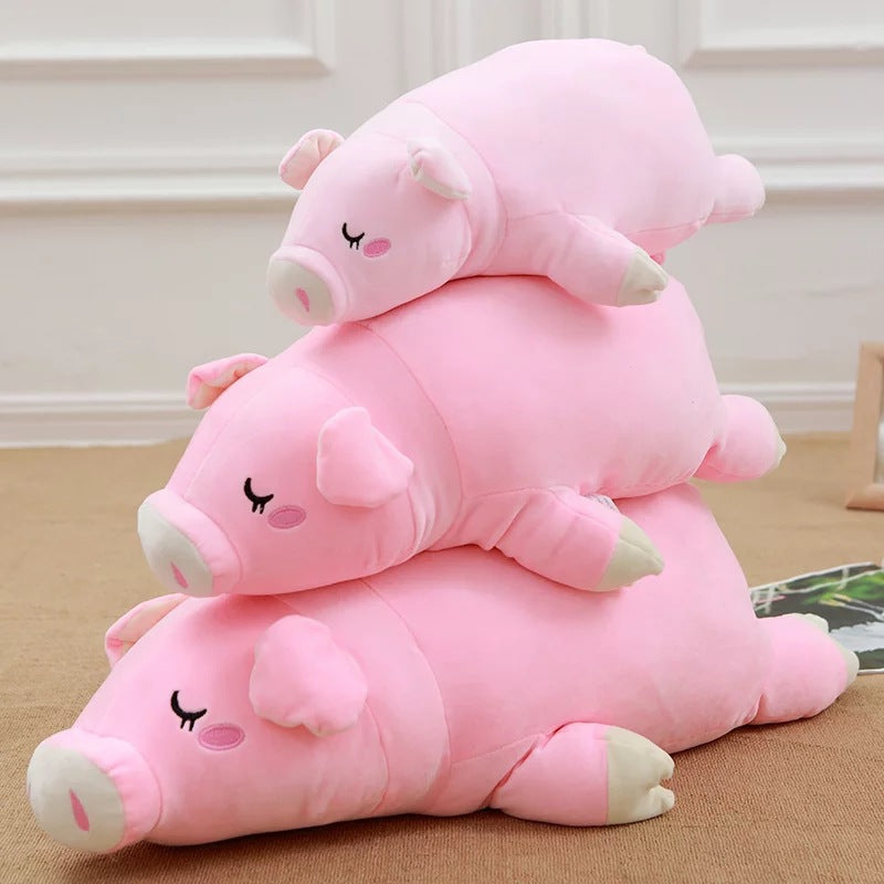 Soft pig plush toy pig doll cartoon pillow down cotton doll doll birthday gift