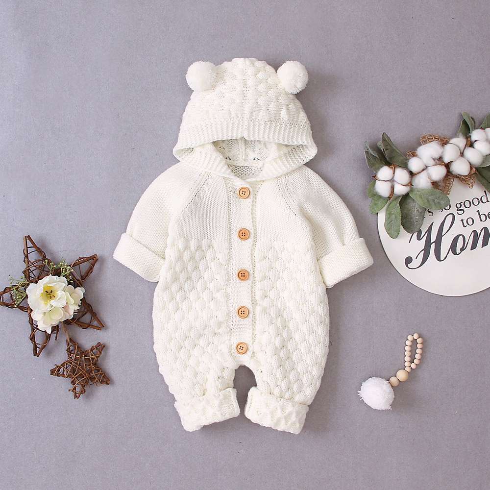 Baby Knitted Jumpsuit - Minihomy