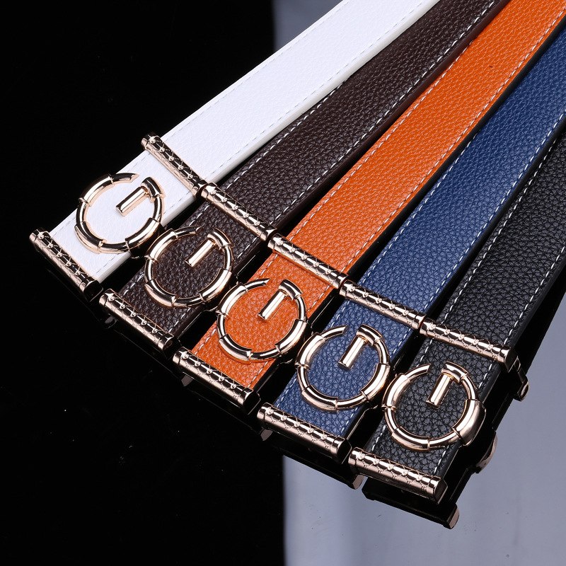 G buckle Ladies luxury belts - Minihomy