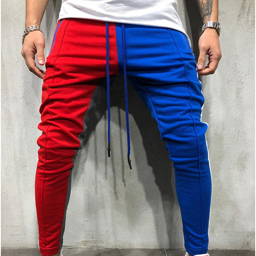 Color Mix Jogger Sweatpants - Minihomy